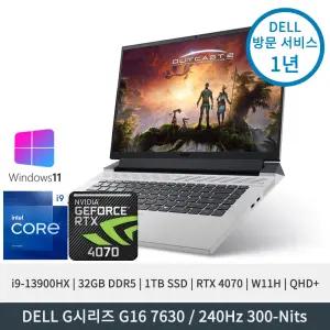 델 G16 7630 i9-13900HX RTX 4070 32GB 1TB QHD+ W11H