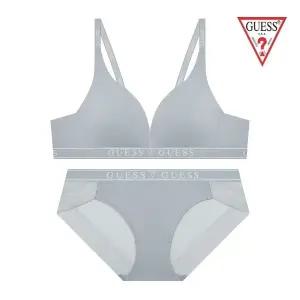 [롯데백화점]게스 풀커버에센셜노와이어세트(OCWBR597BP597GY)