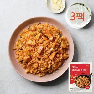 [아임닭] 맛있는 저당 닭가슴살 닭갈비 볶음밥 3팩