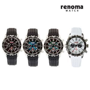 [레노마ACC][RENOMA] 레노마 마린마스터 남성용 크로노그래프 시계 RE550 4종중