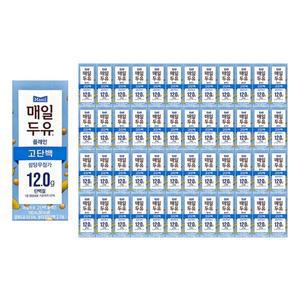 매일 고단백 플레인 저당 두유 190ml 48개