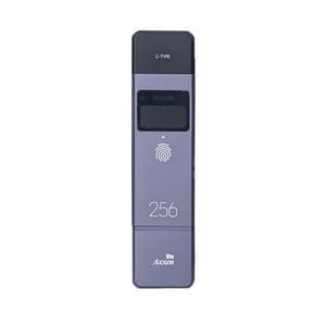 액센 OTG PSSD PS10 256G 지문인식 보안 USB 3.2 Gen1 USB C+A 최대 625MB/s 8개 생체지문인식 LED 쓰기금