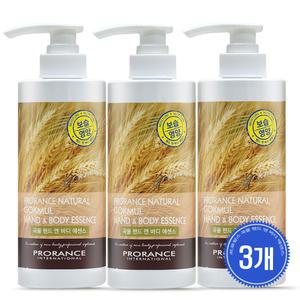 프로랑스 내추럴 곡물 핸드 앤 바디 에센스 500ml 3개