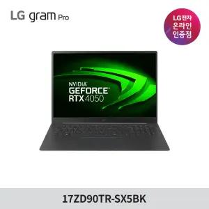 [최대 225만] LG 그램 프로 17ZD90TR-SX5BK Ultra5 32GB 512GB RTX4050