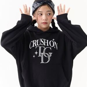[더데이걸]박시핏 후드 맨투맨 TGMH25103 [모다아울렛 남양주점]_GN