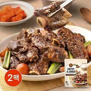 [진한식품]소갈비찜 1.5kg x 2팩 (총3kg)