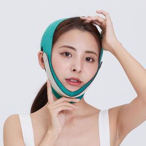 얼굴밴드 얼굴리프팅밴드 그린색상 얼굴리프팅기구 얼굴리프팅밴드 얼굴작아지는기구 리프팅밴드