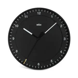 BRAUN BC17B 클래식 아날로그 저소음 라지 공용 벽시계 타임메카