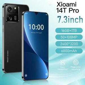 글로벌 버전 Xioami 14T 5G 카메라 7.3 인치 기존 스마트 폰 듀얼 휴대