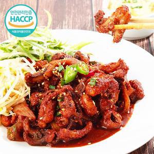 [웰굿] HACCP 속초 오마니 매콤 탱글 양념 쭈꾸미볶음 600g