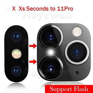 iphone 호환 X Xs 용  카메라 렌즈 스티커 초 휴대폰 업그레이드 화면 보호기 11 Pro max로 변경