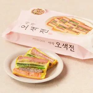피코크 사각오색전 400g