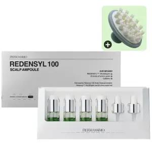 더마시모 리덴실 100 스칼프 앰플 10g X 4EA + 두피 마사지 브러시