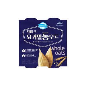 덴마크 요거밀통오트 플레인 85g(4입)X8개/냉장 무료배송