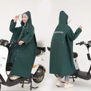 와이드 레인코트 14/라이더/우비/빛반사/우의/비옷/코트형/경량/고급/공용/단체/등산/롱기장/캠핑/작업