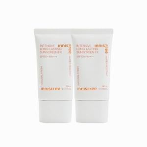 이니스프리 인텐시브 롱래스팅 선스크린 EX 60ml (SPF 50+) 2개
