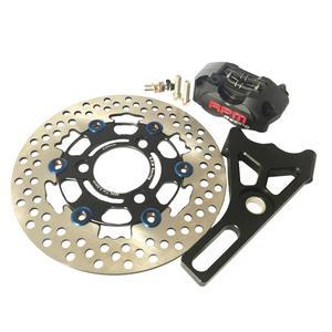 CNC 전기 오토바이 스쿠터 82mm 브레이크 캘리퍼 220mm 디스크 펌프 어댑터 브래킷 에어로스 BWS RSZ용