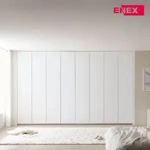 [에넥스] E0 PET 아르당 무몰딩 붙박이장 360cm 12자