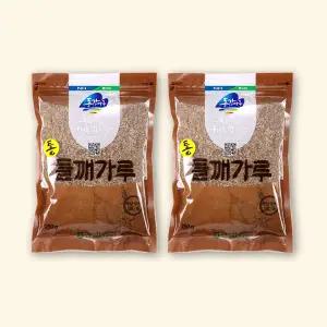 영월농협 동강마루 국산 통들깨가루 250g x 2팩 / 고소한 탕국,나물요리용 들깻가루