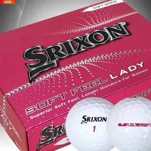 [스릭슨]SRIXON 소프트필 브라이트 레이디 골프볼(2피스)(12알)(화이트)