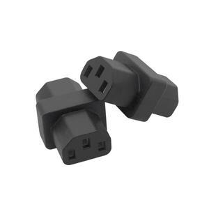 C13-C13 AC 전원 어댑터 IEC320 C13 to 와이어 코드 커넥터 컨버터, 수-암 소켓 섀시 서버 변환 플러그