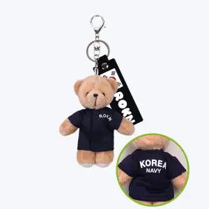 밀리베어 키링 해군 ROKN 네이비 - 군부대 군대 행사 기념품 판촉물 제작 홍보물 곰인형