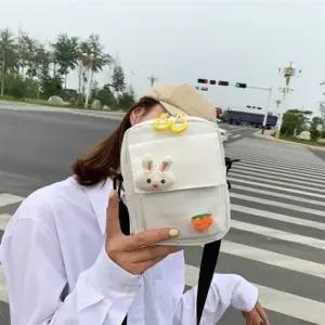 초등학생 미니 가방 매력 작은 크로스백 화이트