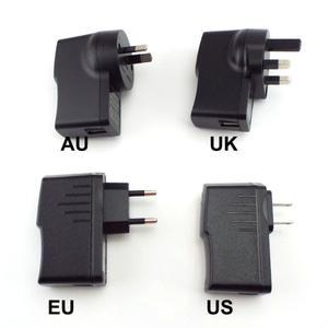 AC-USB 포트 DC 전원 공급 장치 5V 1A 1000ma 어댑터 충전기 유형 LED 스트립 조명 미국 EU 플러그