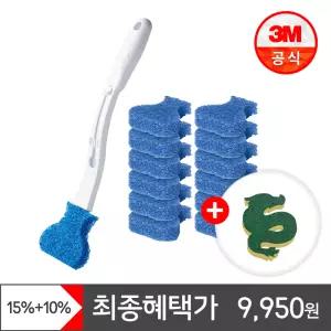[최종 9,950원] [3M] 크린스틱 변기청소 핸들+리필 13입 + 사은품