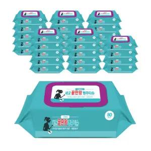구연산 세균끝판왕 행주티슈 1+1세트 총 30팩