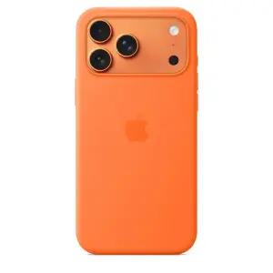 Apple 정품 맥세이프형 아이폰 17 프로 맥스 실리콘 케이스 오렌지 MGFL4FE/A