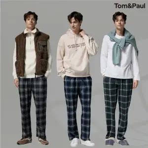 (파격기획가) 25FW 탐앤폴 남성 기모 체크 팬츠 3종 (L511M)