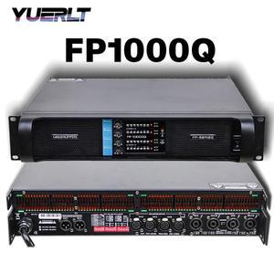 핫 FP10000Q 4채널 파워 앰프 스위치 최대 10000W 라이브 공연용  오디오 스피커 서브우퍼 YUERLT
