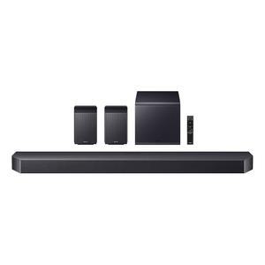 삼성 Q990F 11.1.4ch Q 시리즈 서브우퍼 + 후면 스피커, 무선 돌비 애트모스, Q-심포니, 게임 모드 프로, 어댑티브 사운드(HW-Q990F, 2025)