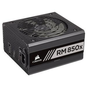 커세어 RM850x 80 플러스 골드, 850와트, 완전 모듈식 ATX 전원 공급 장치 - 블랙