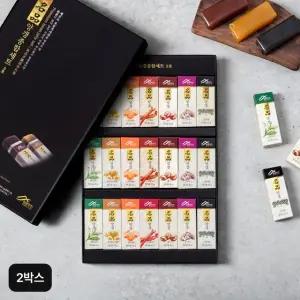 밀양한천 명품양갱종합세트 3호(21개입) 2박스+쇼핑백 2장