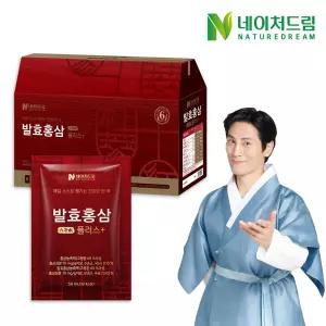 [4+1증정] 네이처드림 발효홍삼 플러스 50ml 30포 1박스 /홍삼선물세트 명절선물