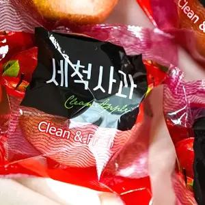 세척홍로사과 4kg (30과내외/가정용)