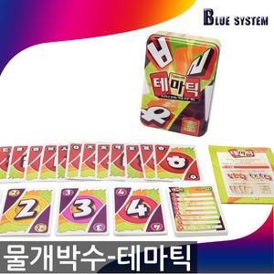 물개박수 테마틱 보드 게임 단어 한글 카드 캠핑 연상