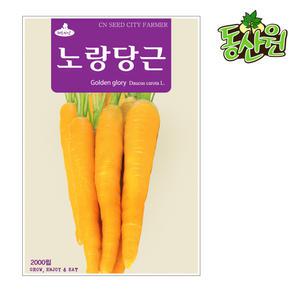 노랑당근씨앗 2000립 노랑당근종자 과채소씨앗 텃밭채소