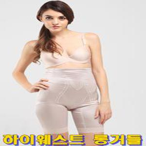 압박 보정 하이웨스트 롱 거들