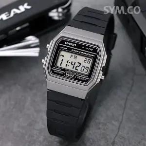 정품 F-91WM-1B 카시오 F-91WM 우레탄 시계 c43