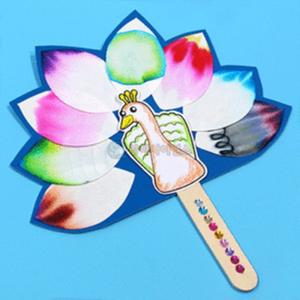 크로마토그래피 부채  만들기(6인 세트) 학습준비물,
