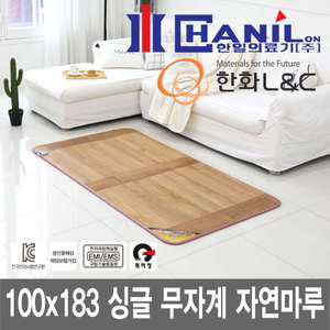 한일의료기 무자계 자연마루 전기매트 100x183 싱글