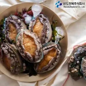 [산지직송]완도전복 중사이즈 18-20미(가정,실속형) 1kg_산소포장
