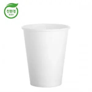 테이크아웃 친환경 큰종이컵 270ml 무지 1000개 일회용 커피 8온스