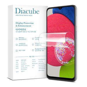 다이아큐브 갤럭시A52S 깨지지않는 6H유리코팅 PET EPU 하이브리드 방탄강화 액정보호필름,2매