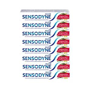 센소다인 시린이케어 치약 오리지날 플러스, 100g, 8개