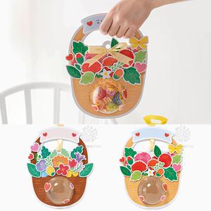 집콕놀이 사탕 꽃바구니 종이 유아 어린이 만들기 재료 키트