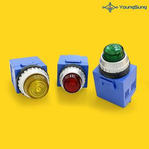 용성전기 AC220V PL램프 YSPL-AL22 LED 원형 표시등 파일럿 램프 25파이 30파이
